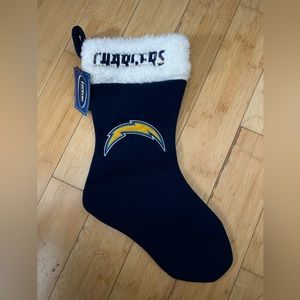 NFL - CHARGERS Christmas Stocking - NWT ; Forever Collectibles